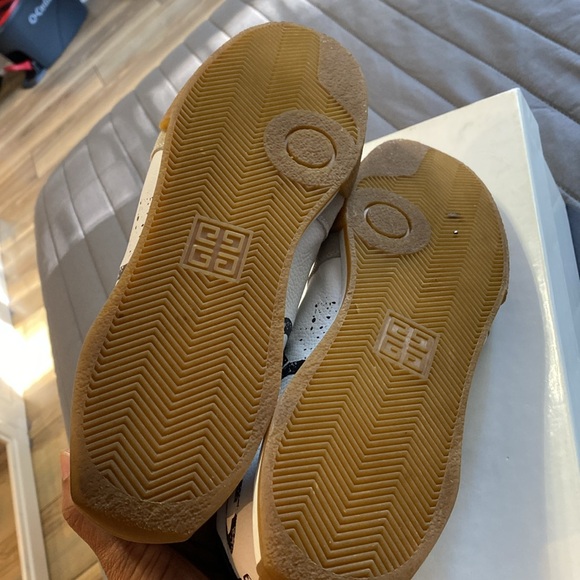 Givenchy logo Sneakers White/Black Men Size US 8.5 / EU 41 - Picture 6 of 10